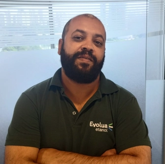 Roberto Alves da Silva, colaborador da Evolua Etanol